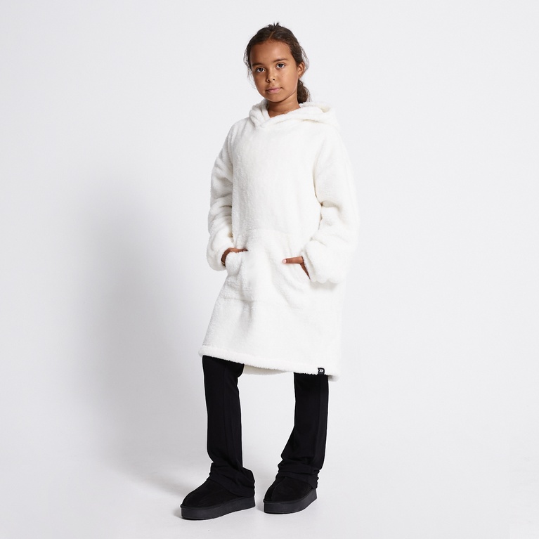 Pile hoodie "Furudal" Off white